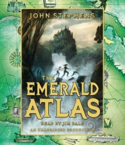 Audiobook cover of The Emerald Atlas by John Stephens