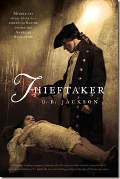 Thieftaker by D.B. Jackson book cover
